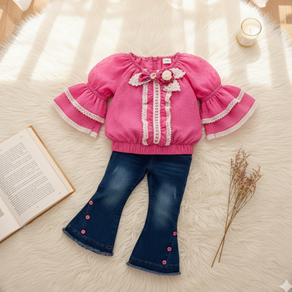 Purple Shirt Designing Chiffon Paint Blue Lycra Denim