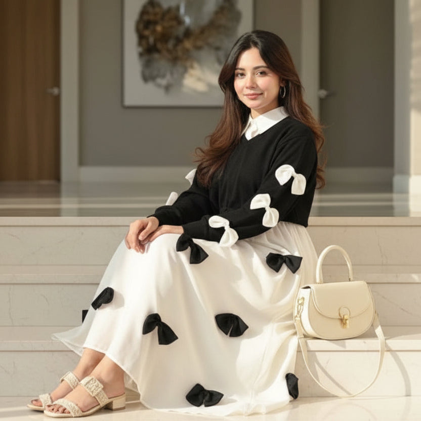 Bow Maxi 2-Piece Set