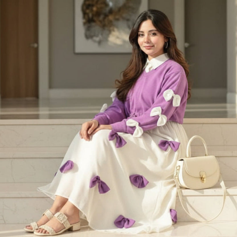 Bow Maxi 2-Piece Set