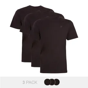 3-Pack T-Shirts | Black