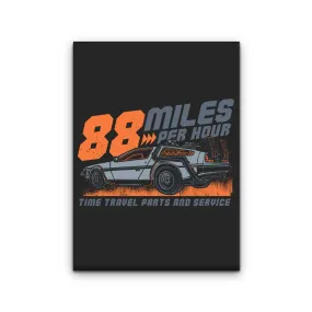 88 MPH - Canvas Print