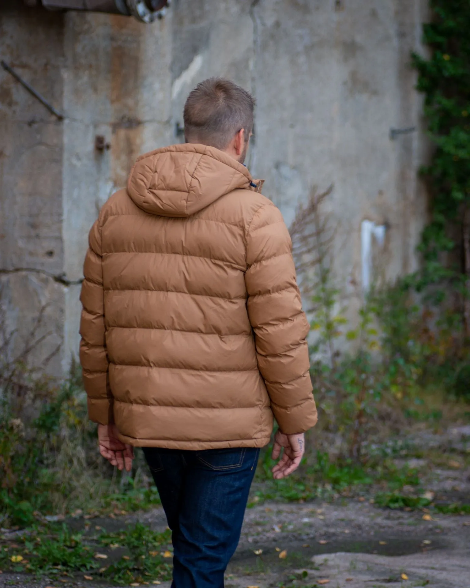 Active Cloud Puffer Jacket - Roasted Walnut