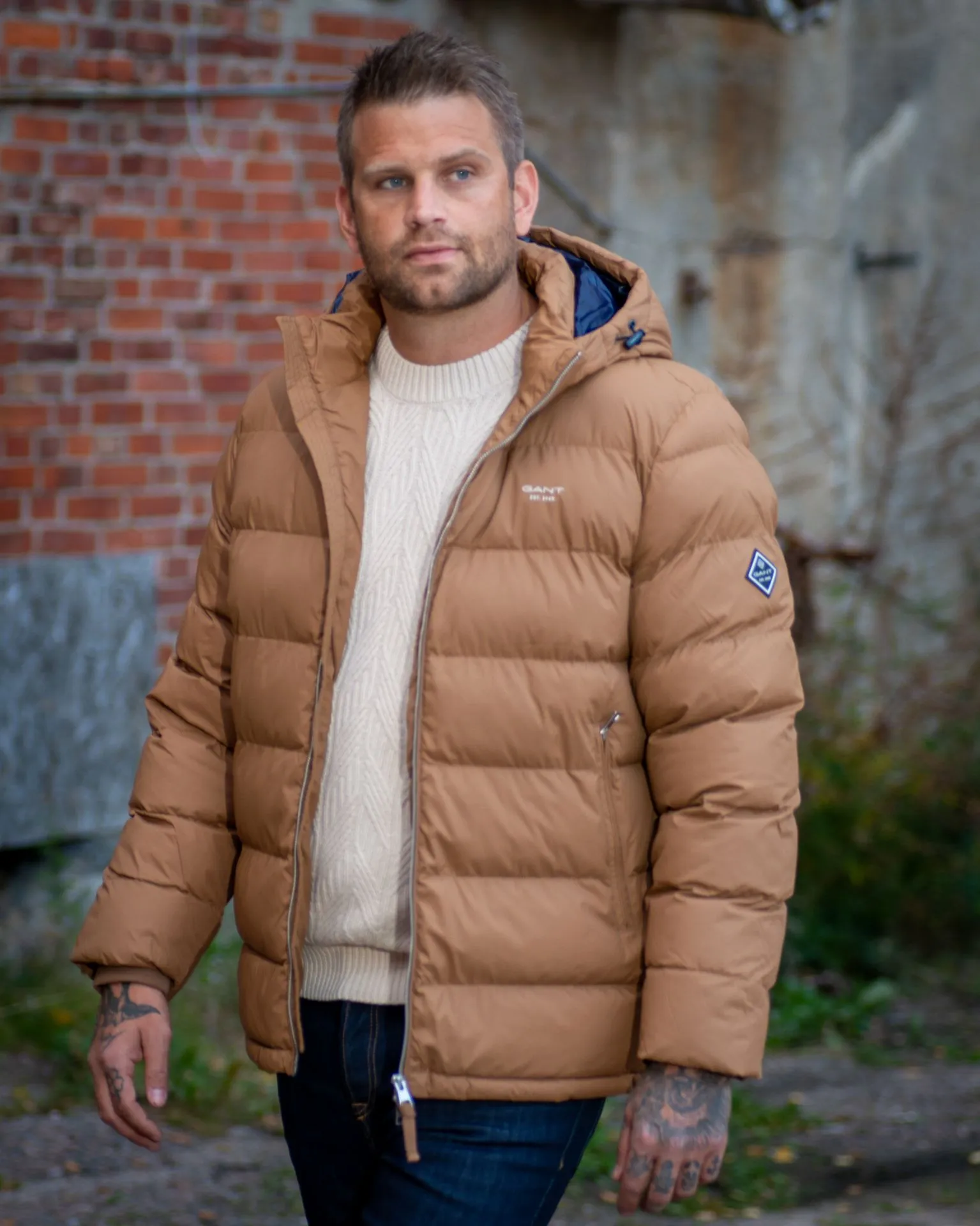 Active Cloud Puffer Jacket - Roasted Walnut