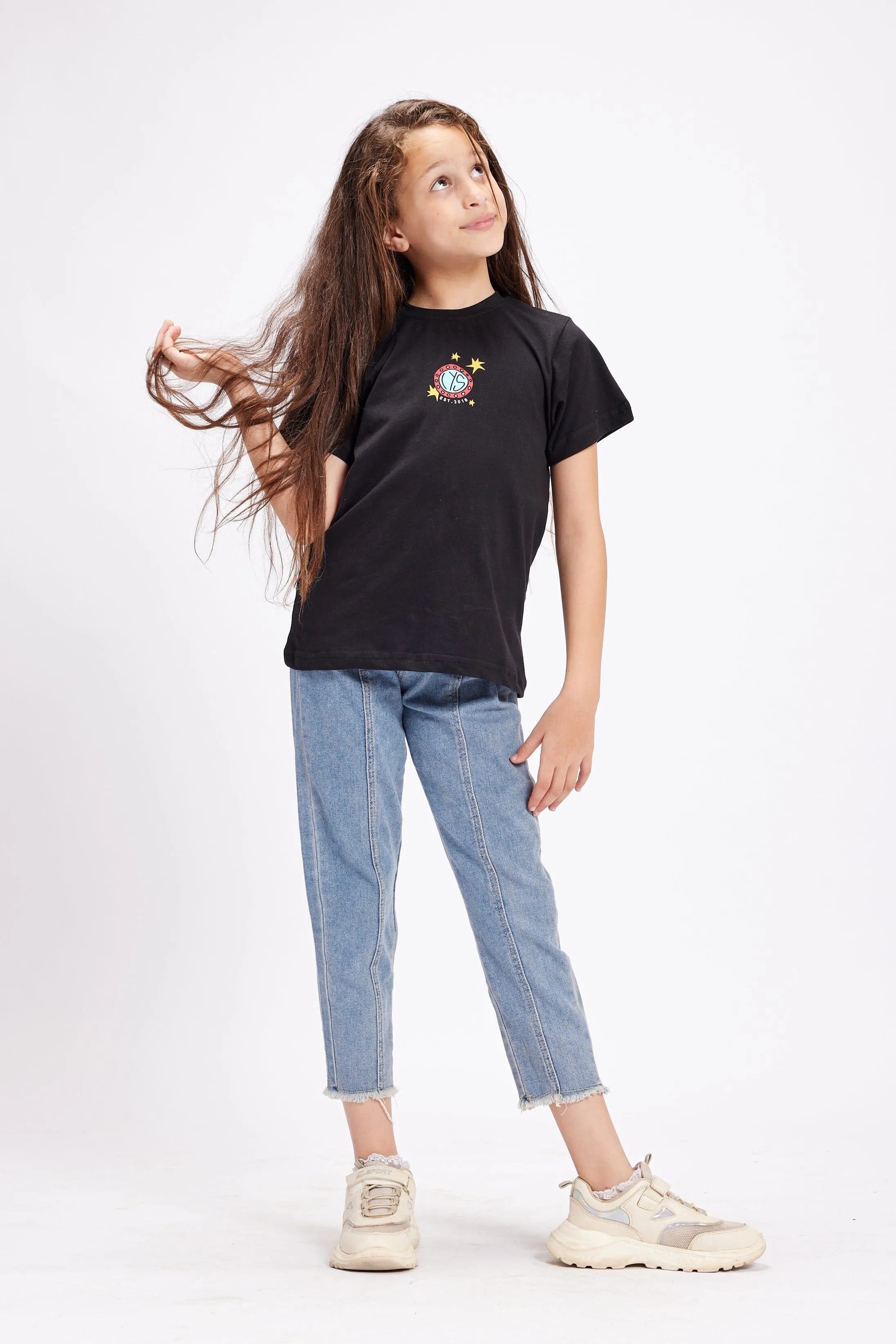 Always On A Mission Printed Kids Tee