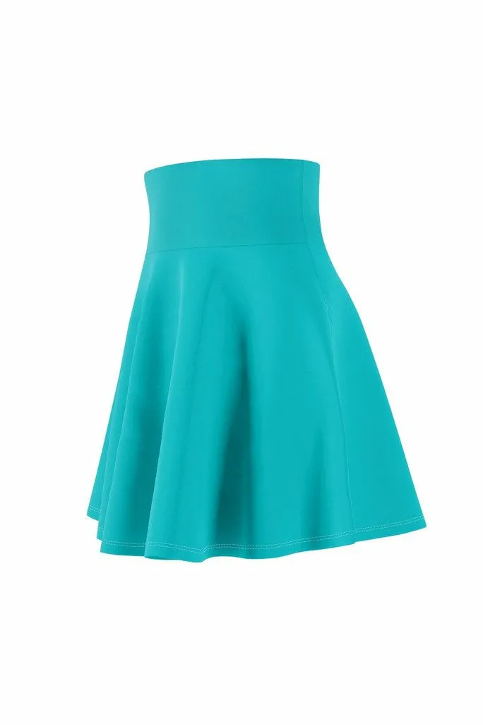 Aqua Women's Skater Skirt