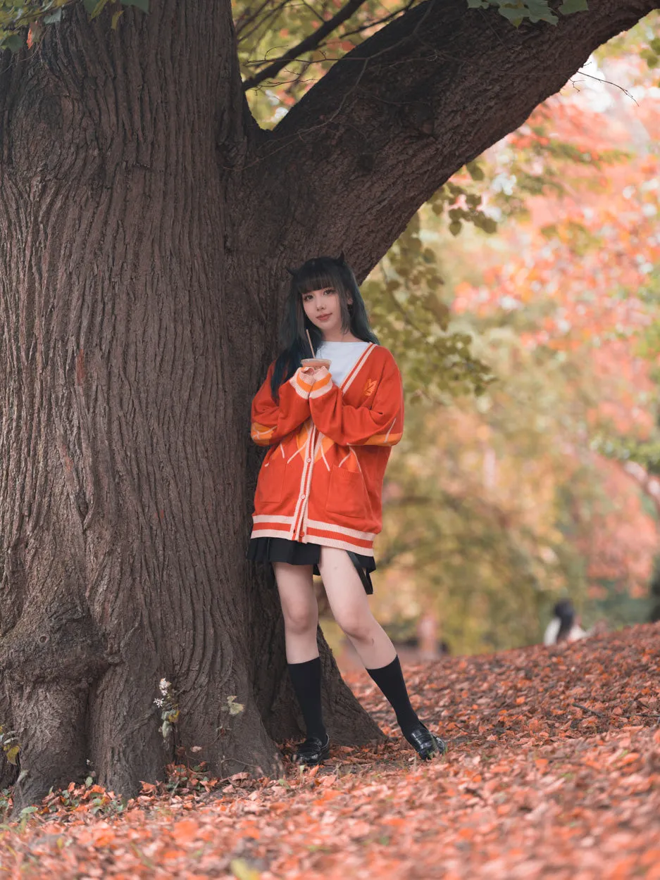 AUTUMN HARVEST - Knitted Cardigan Sweater