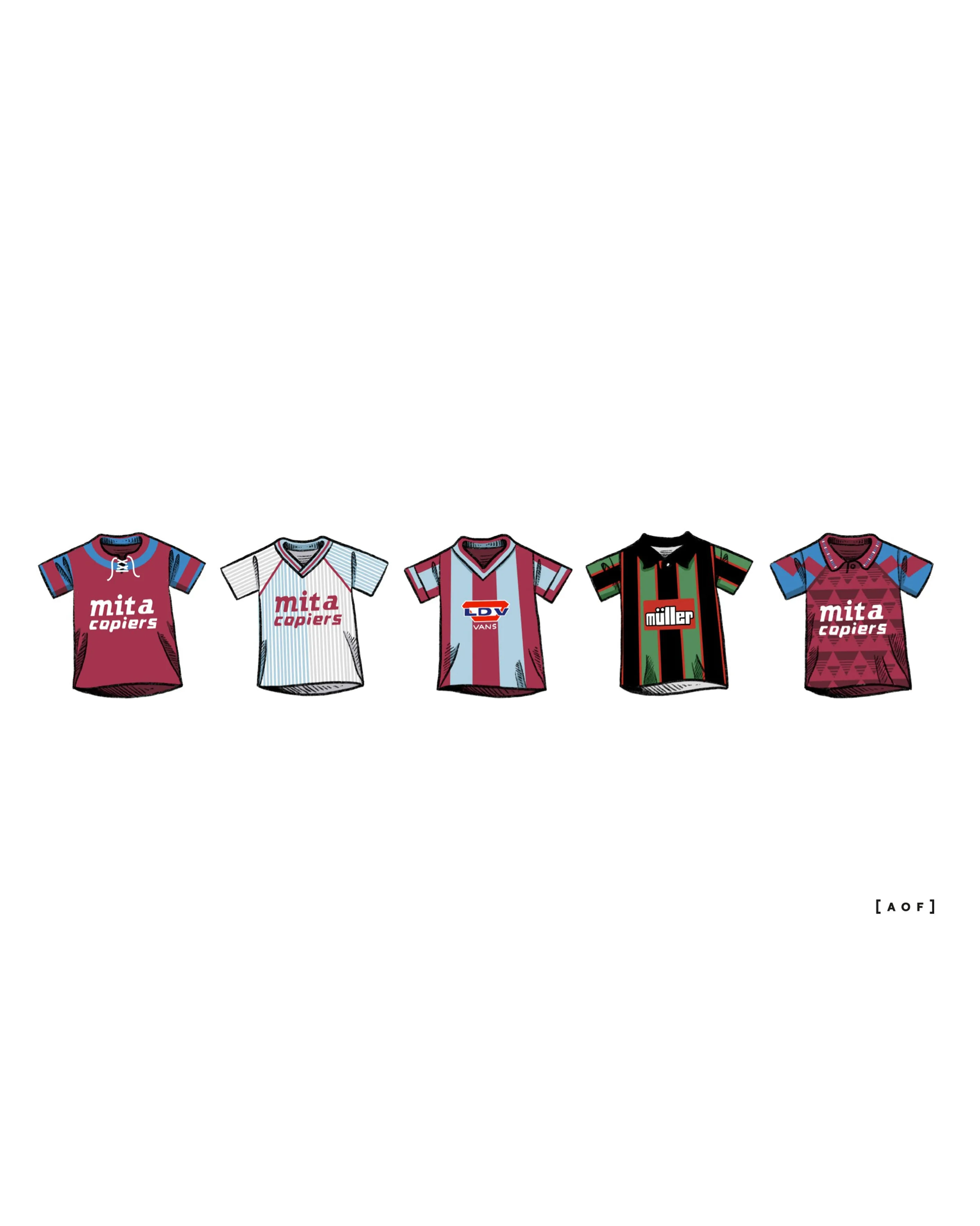 AVFC Classics - Print