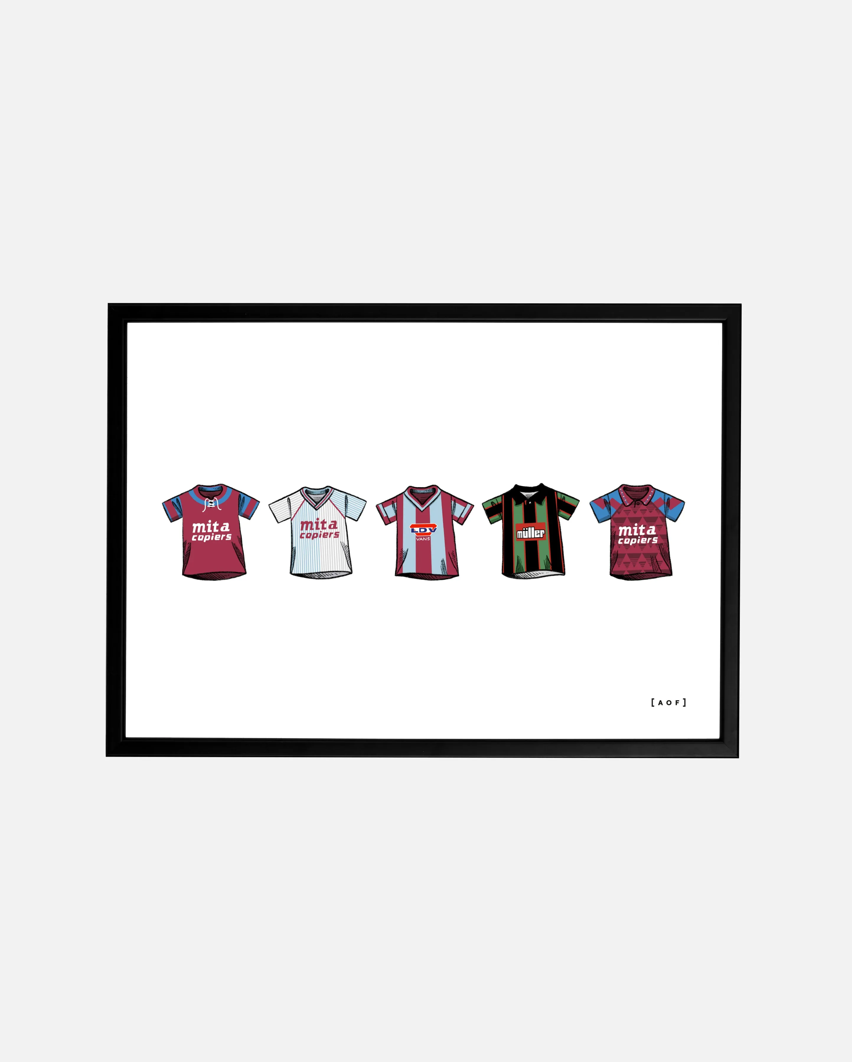 AVFC Classics - Print