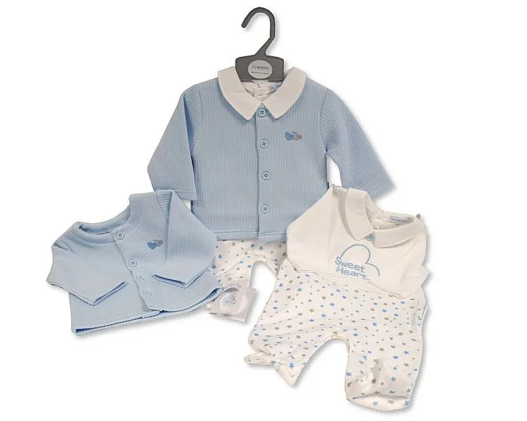 Baby Boys 2 pcs Set - Sweet Heart (NB-6 Months) (PK6) Bis-2020-2512