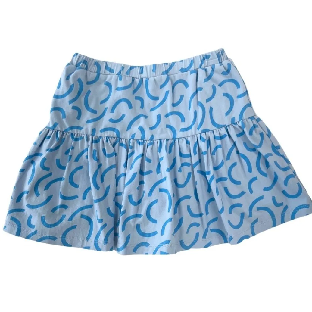 Blue Ripple Sally Skort