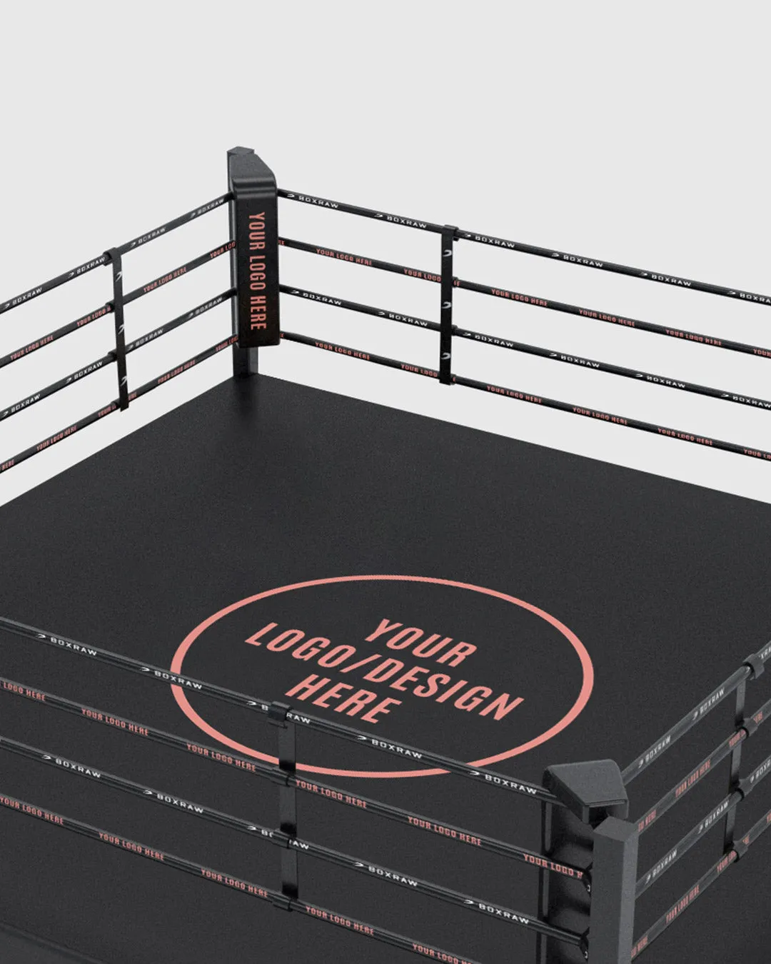 BOXRAW 12" Pro Training Boxing Ring - Custom Design