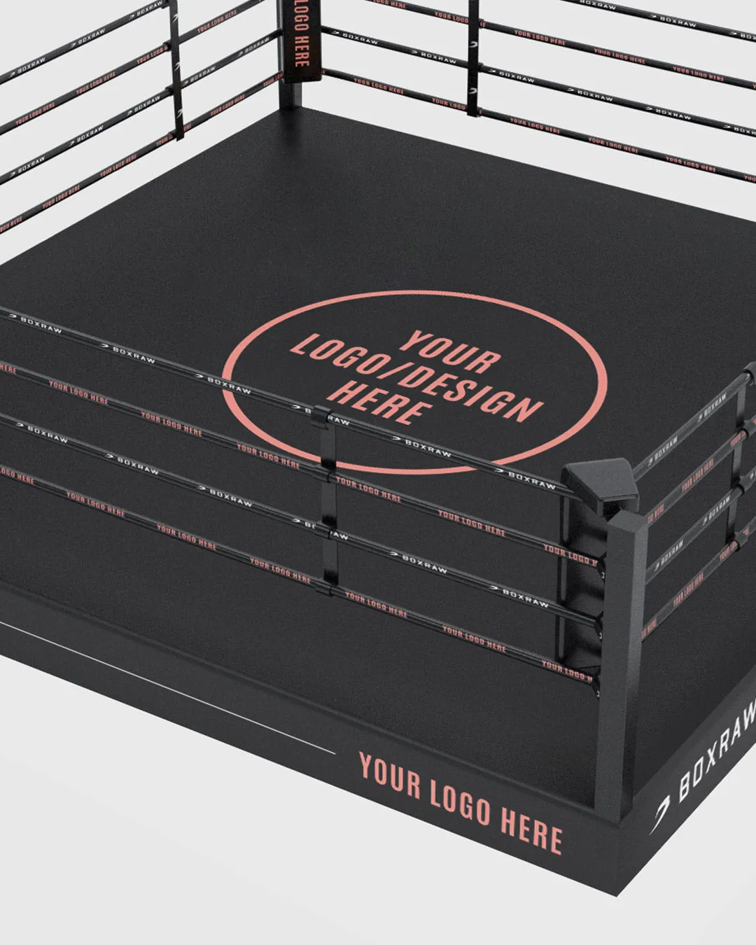 BOXRAW 12" Pro Training Boxing Ring - Custom Design