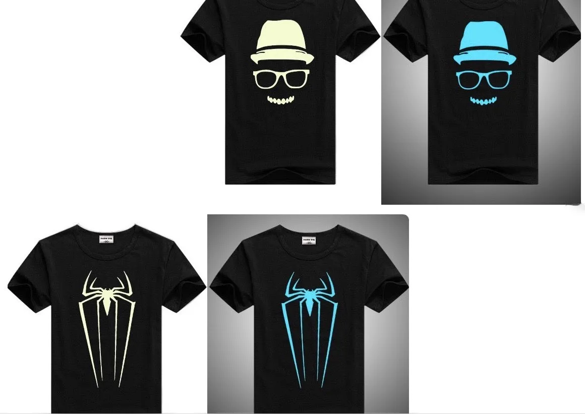 Boys And Girls Spider Glow In The Dark T-Shirts - ONLY 3 LEFT!!!