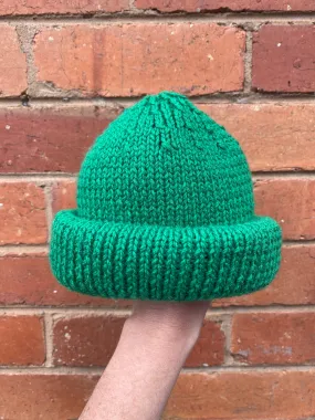 Brightest Green Fisherman Beanie