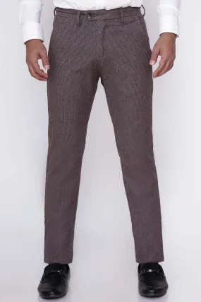 C PANT CROSS PACKET BROWN BLACK SLIM FIT