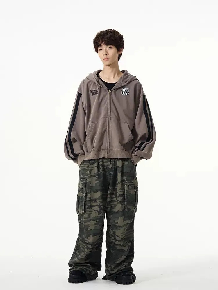 Camouflage Loose Cargo Pants