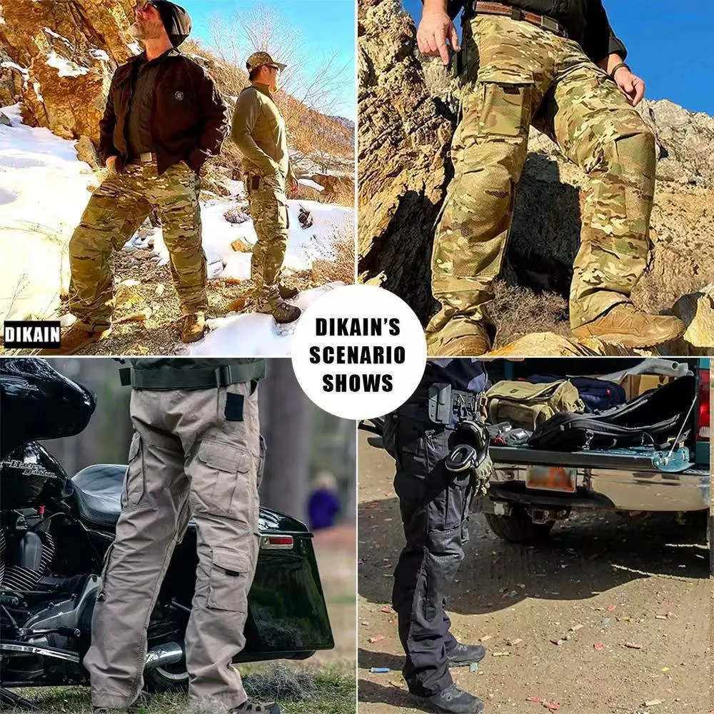 Combat Cargo Men's Tactical Pocket Pants