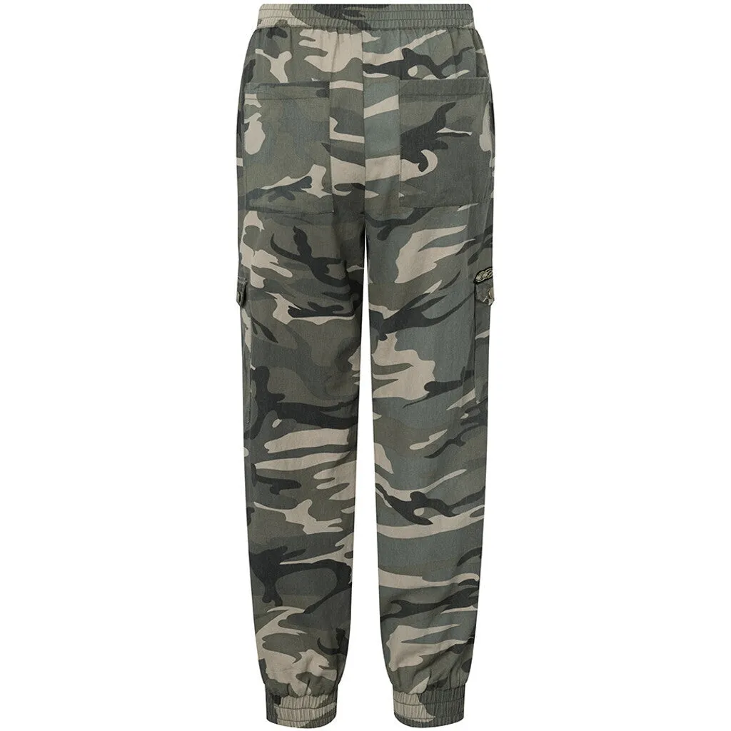 Cool Lara camouflage pants (RW) / 100058 - Khaki Printed