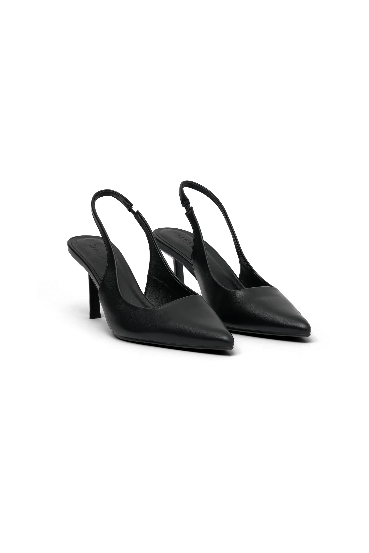 Dasha Sling Back Heels - Black