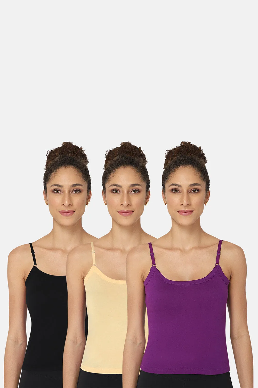 Intimacy Camisole-Slip Special Combo Pack - In05 - Pack of 3 - C34