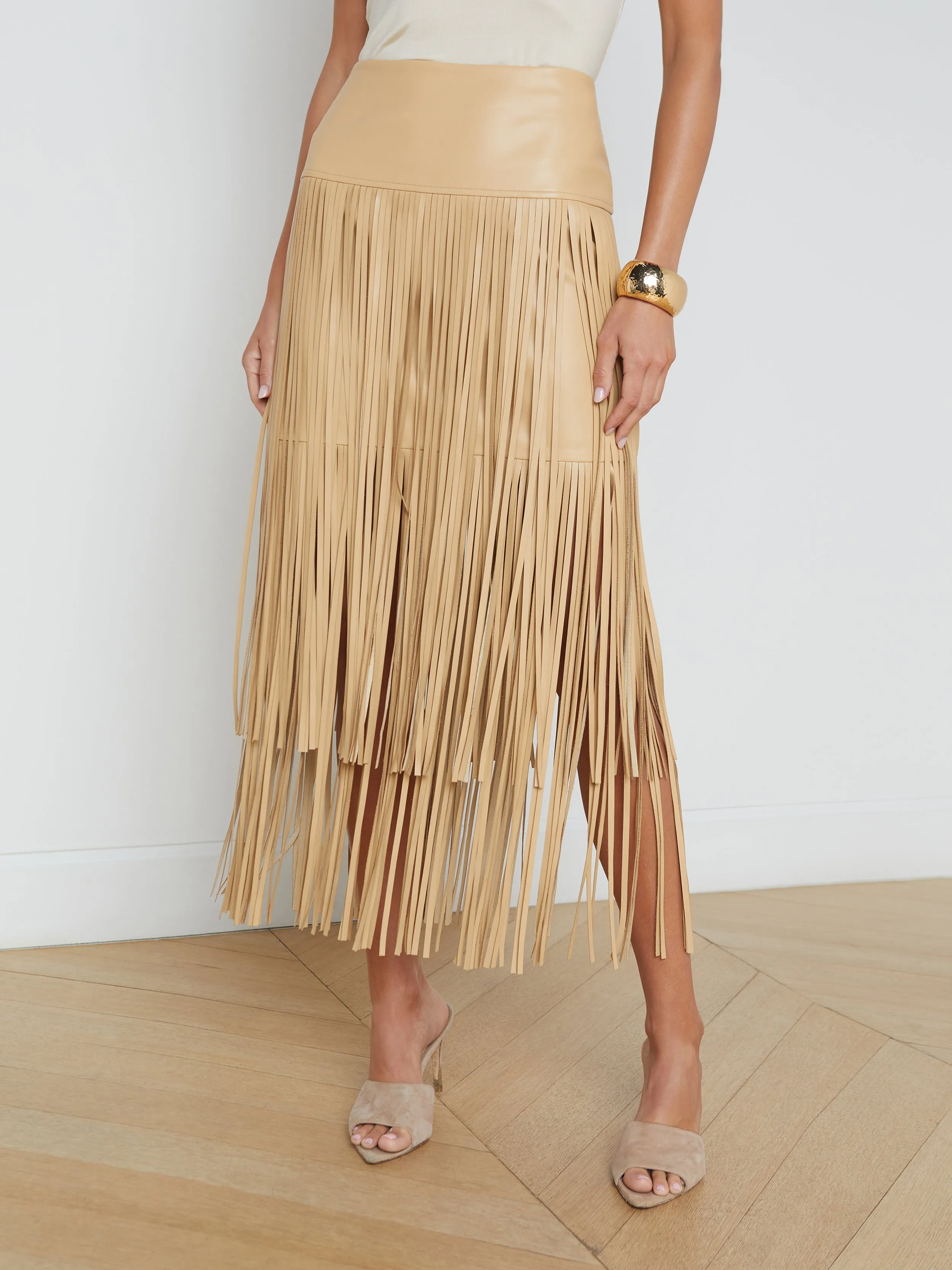 Karolina Fringe Skirt