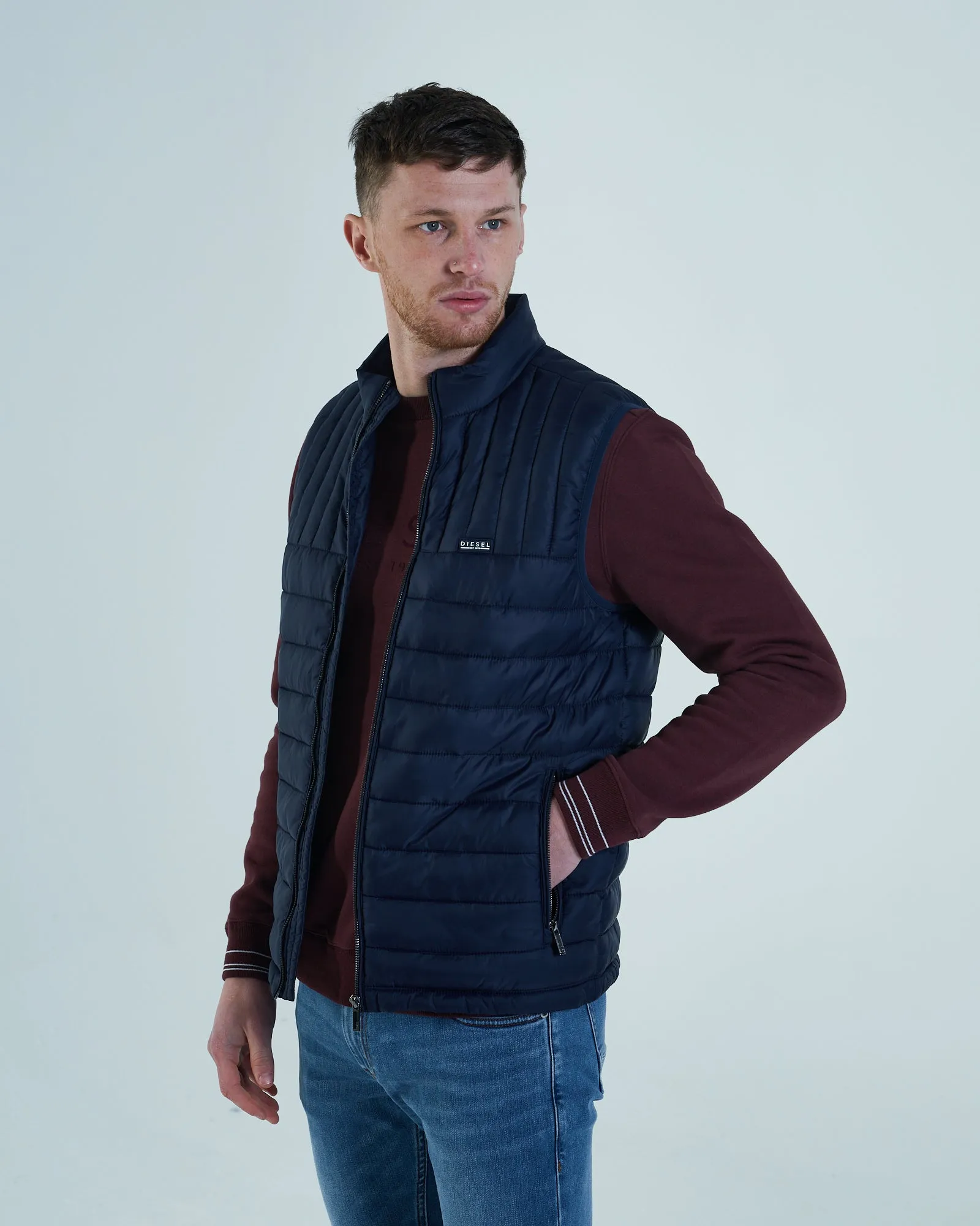 Larson Gilet Navy Blazer