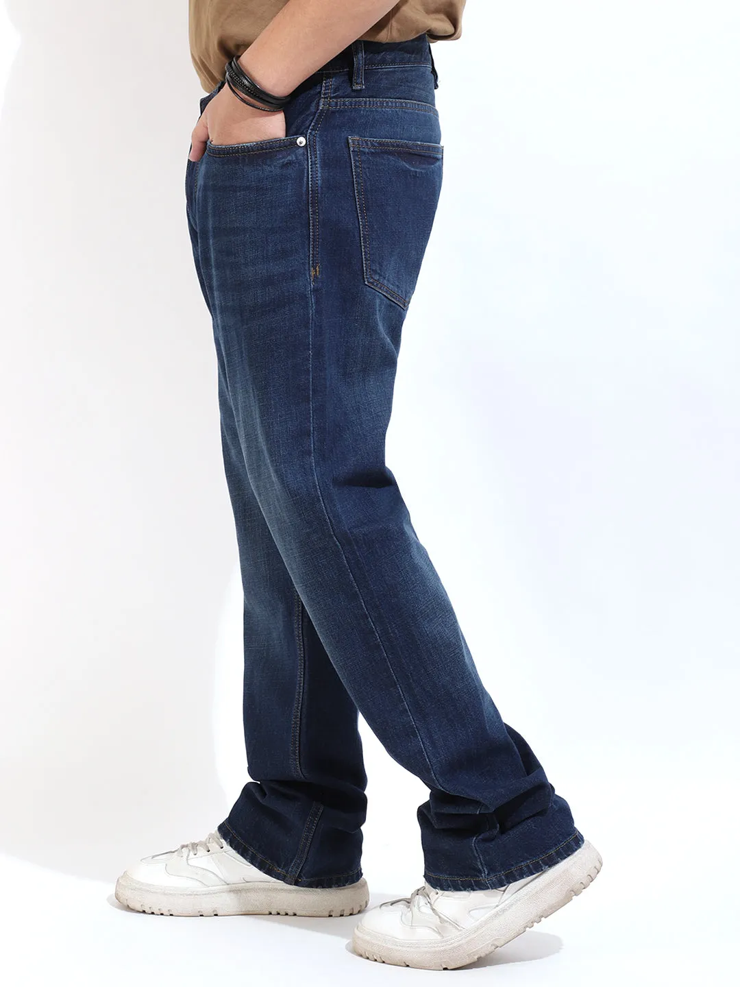 Medium Blue Slim Fit Denim Jeans