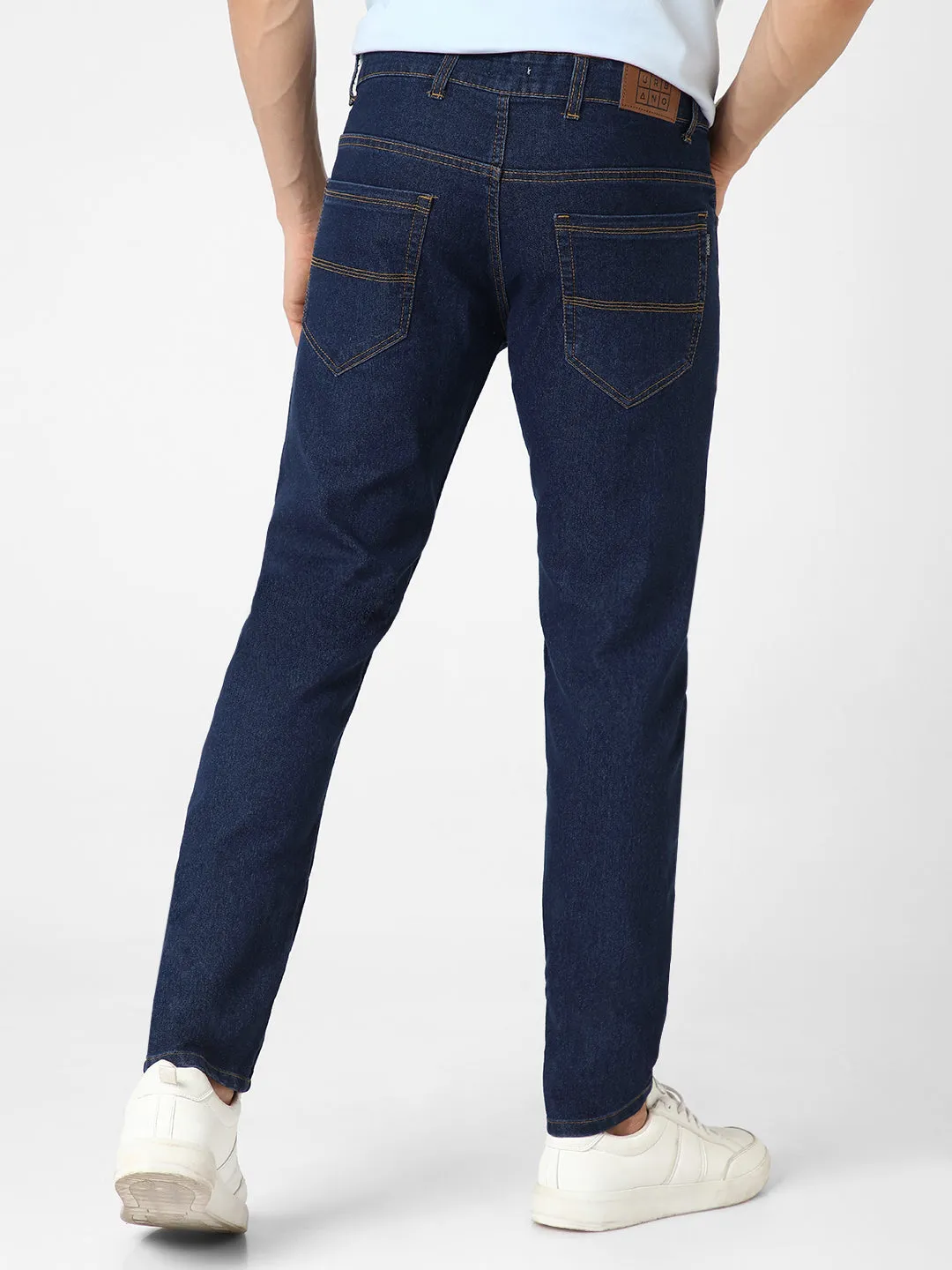 Men's Blue Slim Fit Stretchable Jeans