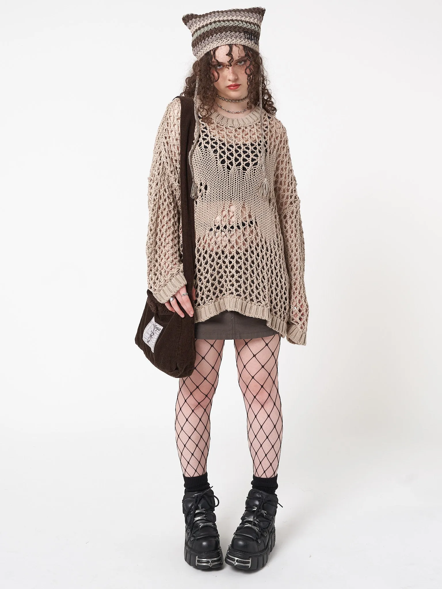 Metamorphosis Open Knit Jumper