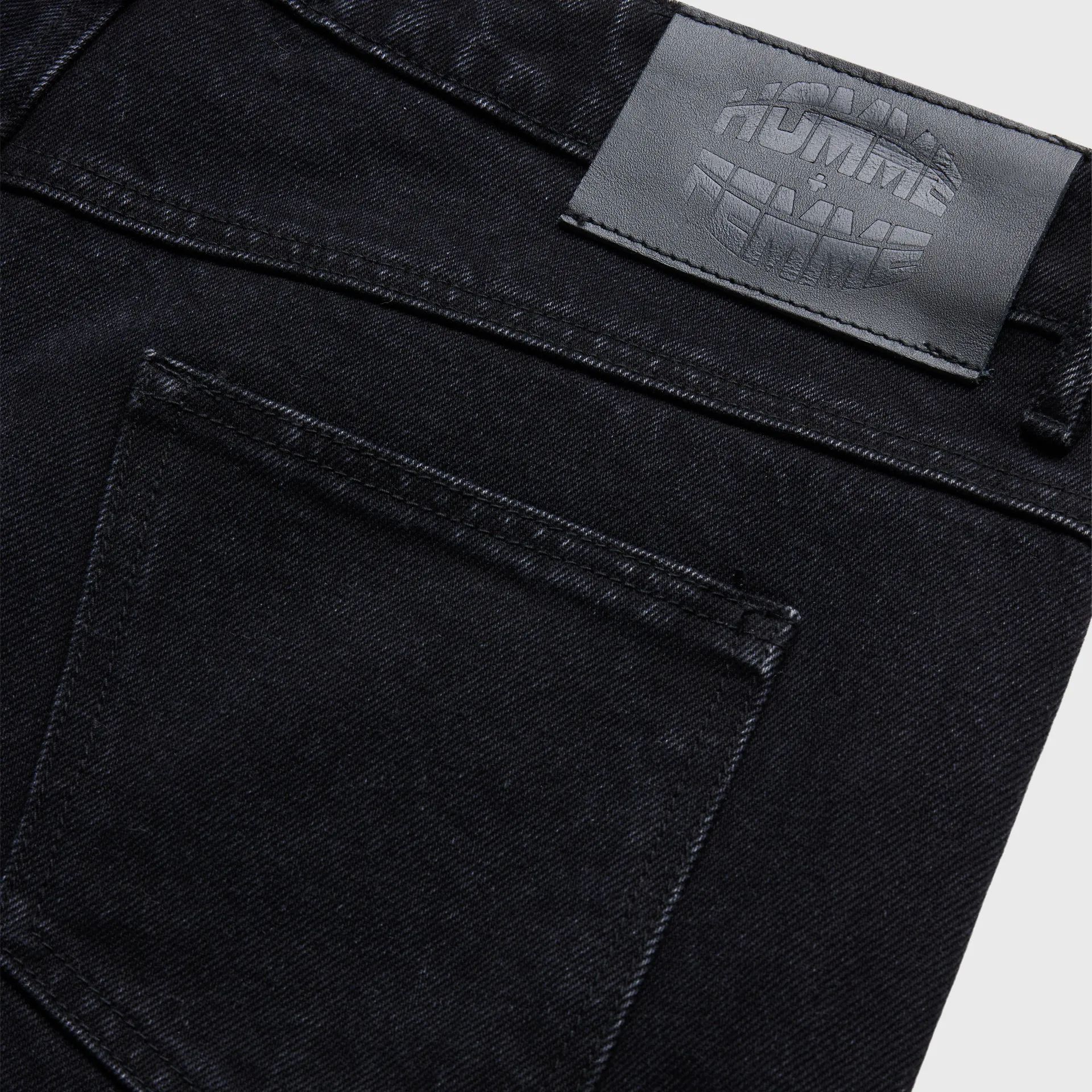 Reinforced Denim Black