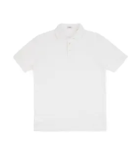 Trunk Moxon Short Sleeve Polo Shirt: White